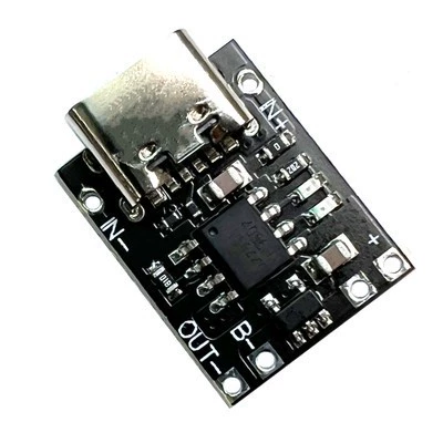 Ультра-маленькая Тройная плата для зарядки литиевой батареи 1A 3.7V4.2V Модуль зарядного устройства Type-C интерфейс с платой защиты