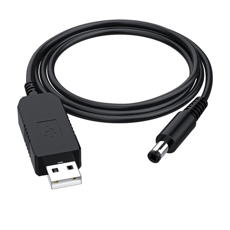 Customized 5V to 12V Boost Charging Cable USB to Dc Round Hole 5.5/4.0/3.5 Small Appliance Power Cord Manufacturer