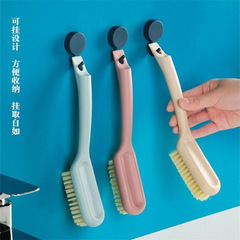 多機能長柄靴ブラシ、家庭用靴洗い用品、靴を傷めない柔らかい毛、洗濯ブラシ、衣類掃除の必需品T