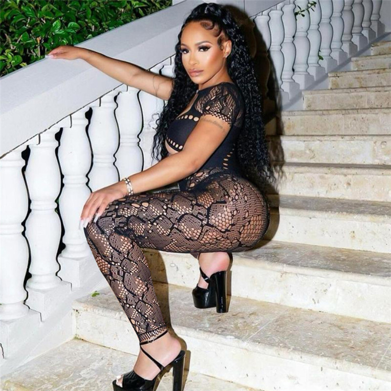 Feng – combinaison Sexy pour femmes, nouvelle collection automne 2024, ajourée, tricotée, fleur, crochet, taille haute, serrée_voghion.com