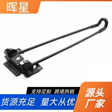 折叠铁桌子腿家具腿U型简易折叠桌腿电脑桌外餐桌支架可拆跨跨境