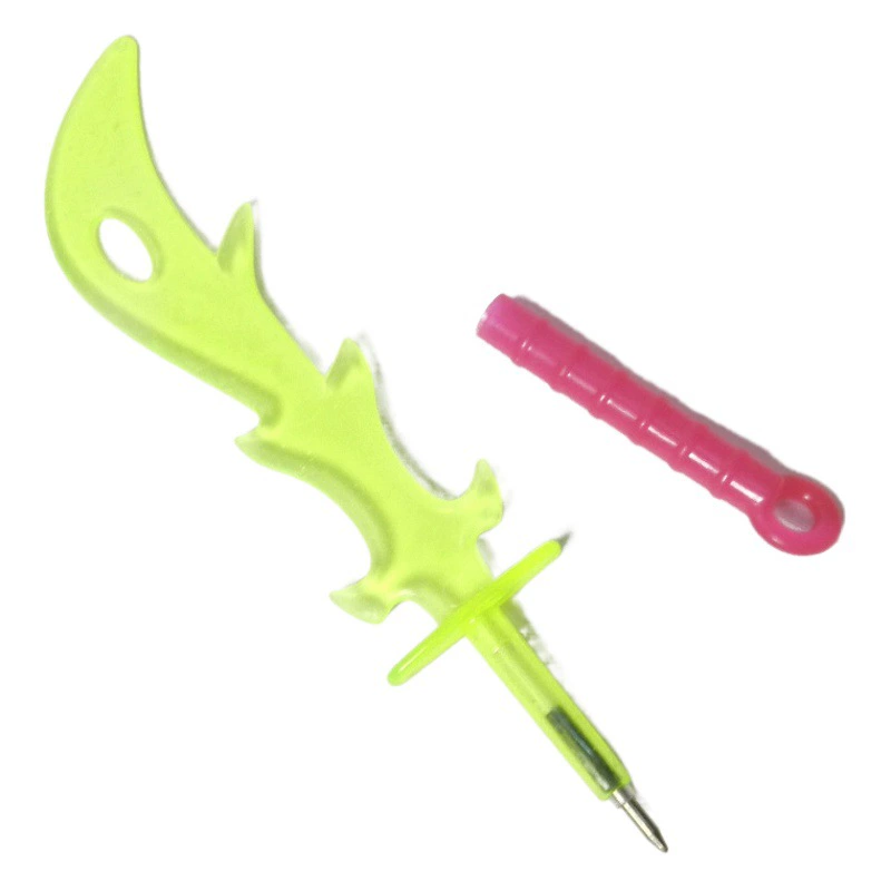 Детский фехтовальщик пластиковый игрушечный нож Меч пистолет Цинлун меч ручка производительность письмо Dabao Меч Модель оружия