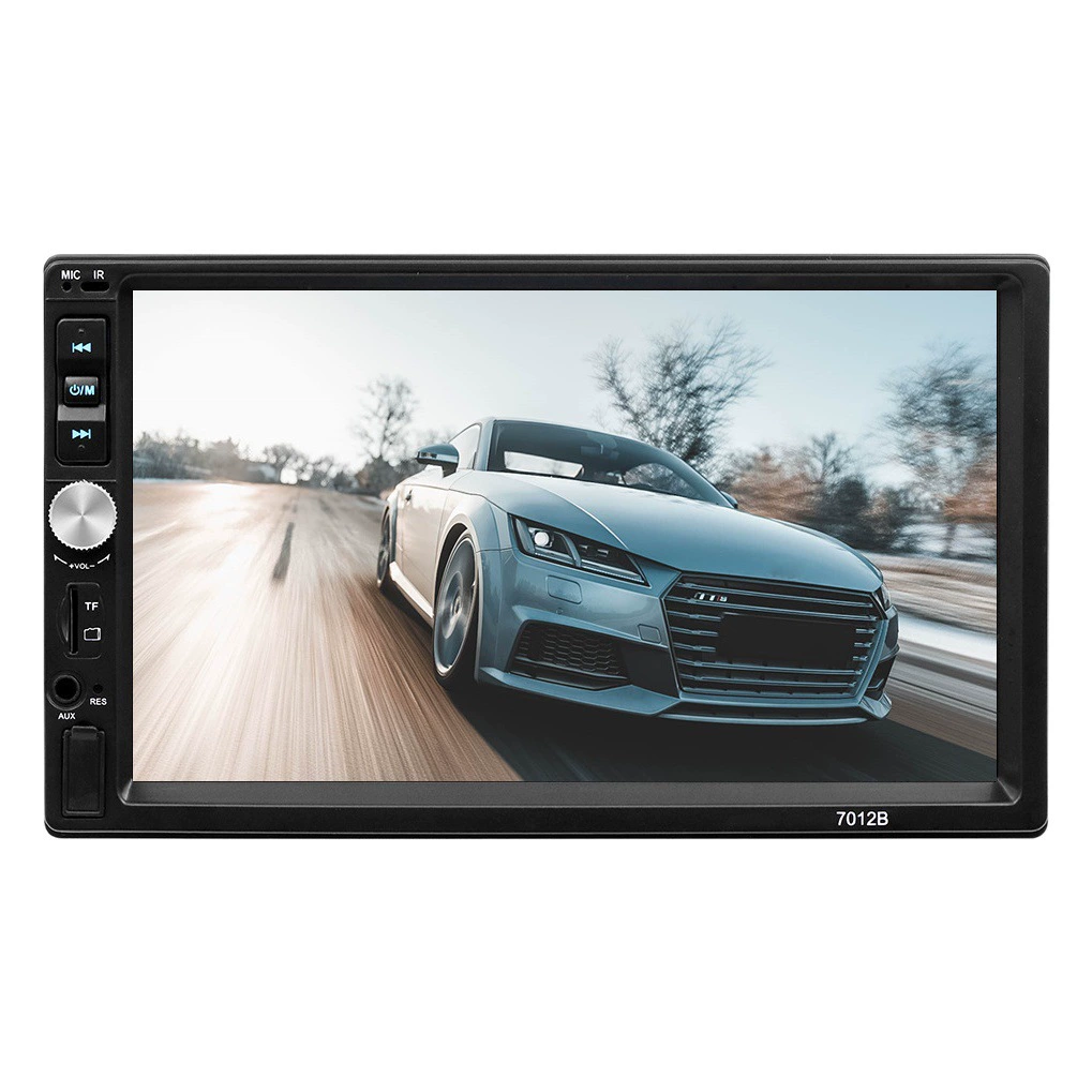 7012B 7inch двухъядерный автомобильный MP5-плеер с Bluetooth и камерой заднего вида, специально для использования в качестве камеры заднего вида.