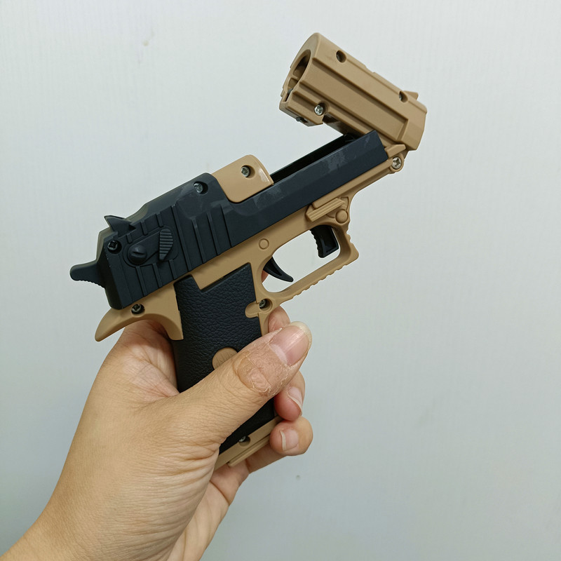 New Children's Glock Simulation Shell Ejection Soft Bullet Pistol Desert Eagle Boys Toy Gun Model_voghion.com