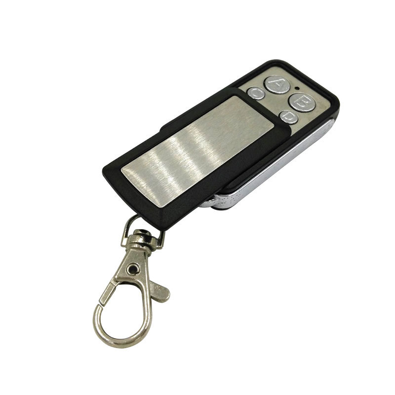 批发433金属拷贝遥控器 EV1527芯片金属四键遥控器FR四键遥控器