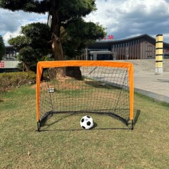 ポータブルオックスフォード布サッカーゴール源工場は取り外し可能な折り畳み児童簡易小型サッカーゴールを提供している