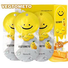 韓国ブランド「vegtometo」新パッケージ 国産スマイルキャンディー マンゴーハニー味 グミキャンディー 12g