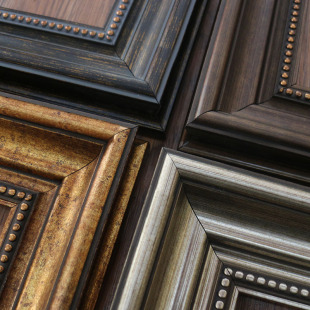 Ps Foam Retro Photo Frame Oil Painting Frame Mirror Frame Strip Wallpaper Wall Covering Edge Pressed Edge Background Wall Border Decorative Lines