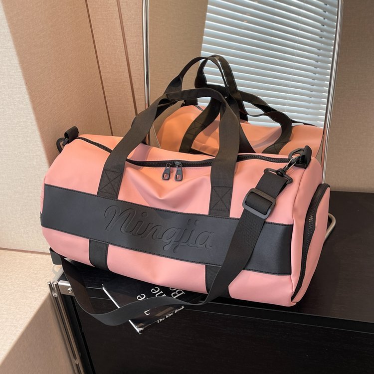 クロスボーダー乾湿分離フィットネスバッグクロスボディスポーツヨガバッグハンドバッグ女性旅行バッグ大容量防水水泳|undefined