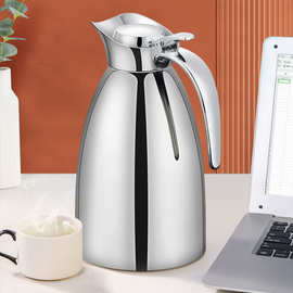 内外304不锈钢双层真空保温壶可放洗碗机的家用热水壶咖啡壶礼品
