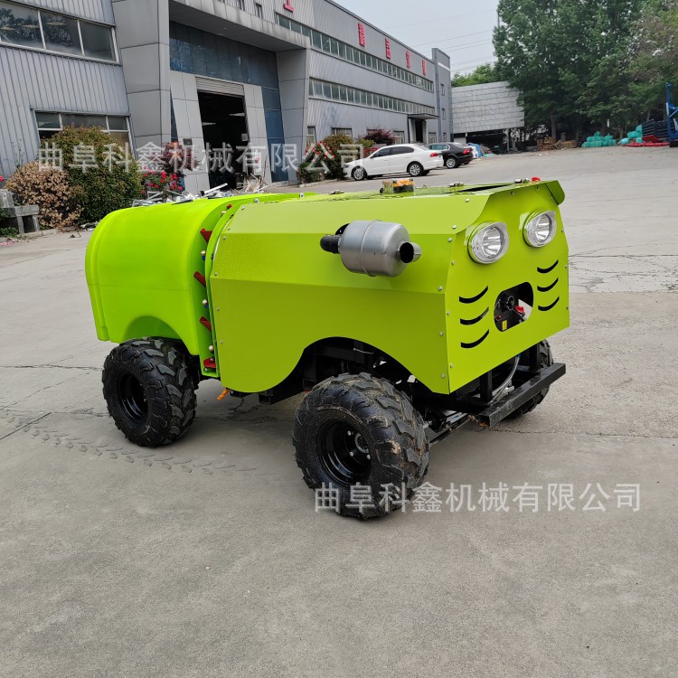 四轮果园打药机 科鑫自走式遥控农用喷药机 园林绿化防疫消毒机