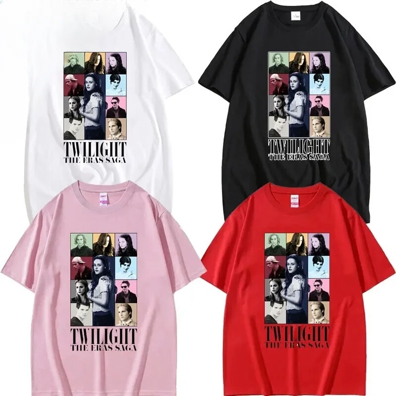 【European Size Cotton T-Shirt】2026 Isabella Swan Era Tour T-Shirt Hot Twilight Saga Men's Style 【European Size Cotton T-Shirt】2026 Isabella Swan Era Tour T-Shirt Hot Twilight Saga Men's Style