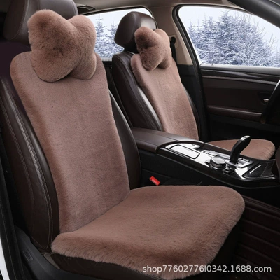 Wool pad, Winter Plush Car Seat Cushion