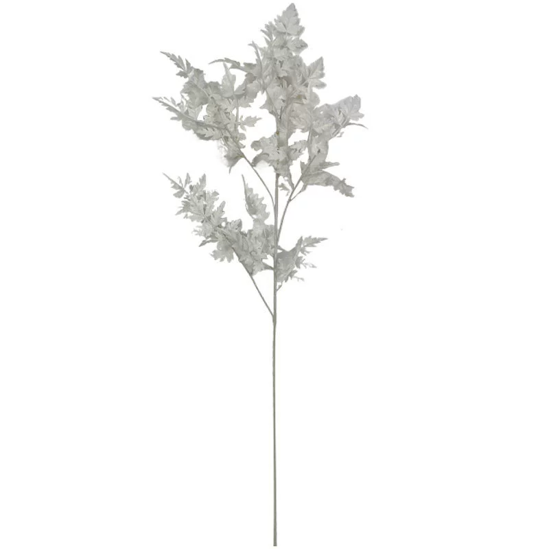 Realistic plastic set, white decorative flowers for living room
