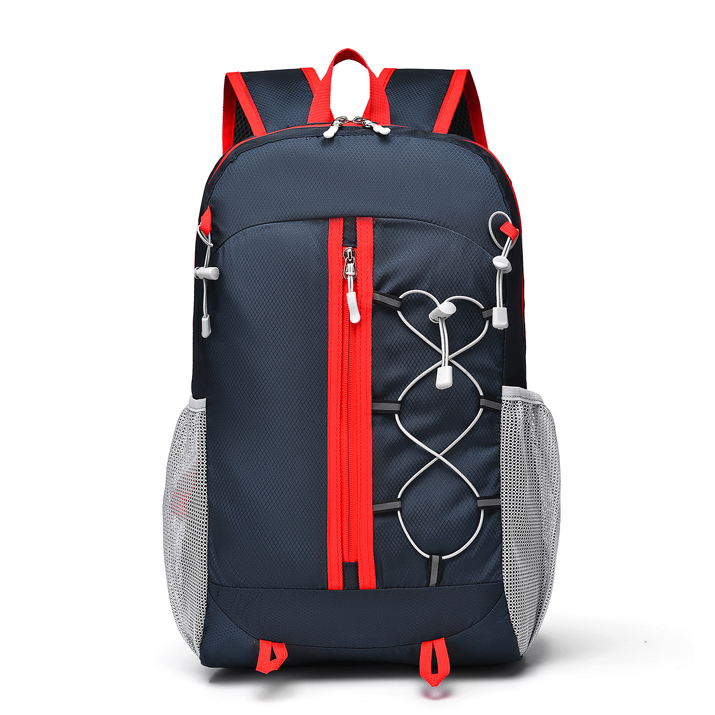 Customized Lightweight Foldable Backpack, Water-Resistant, Large-Capacity Travel Sports Outdoor Backpack, Hiking and Cycling Bag