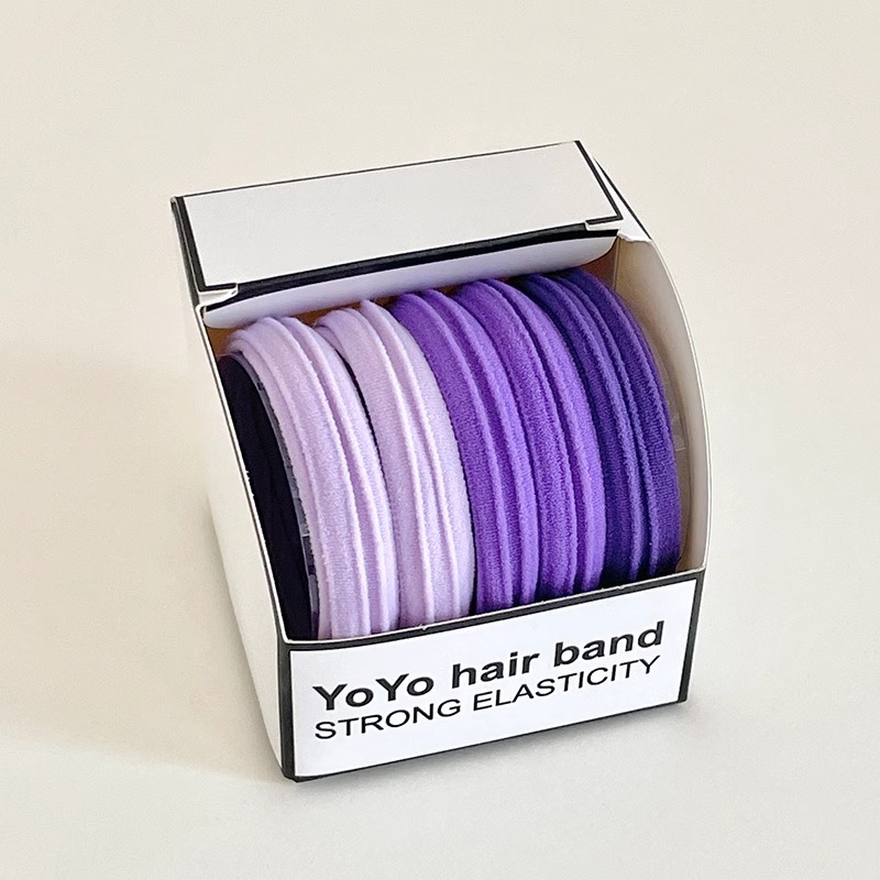 Zhao LuSi con el mismo anillo de cabello de alta altura elástico cabello de cola de cabello corda de goma de cabeza duradera 2024 nuevo de gama alta