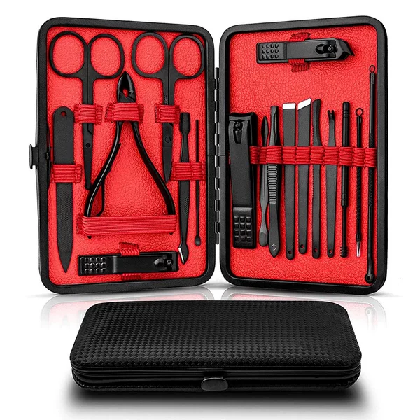 Stainless steel nail clippers wholesale pedicure Clippers nail clippers suit 7-piece set nail tools full set