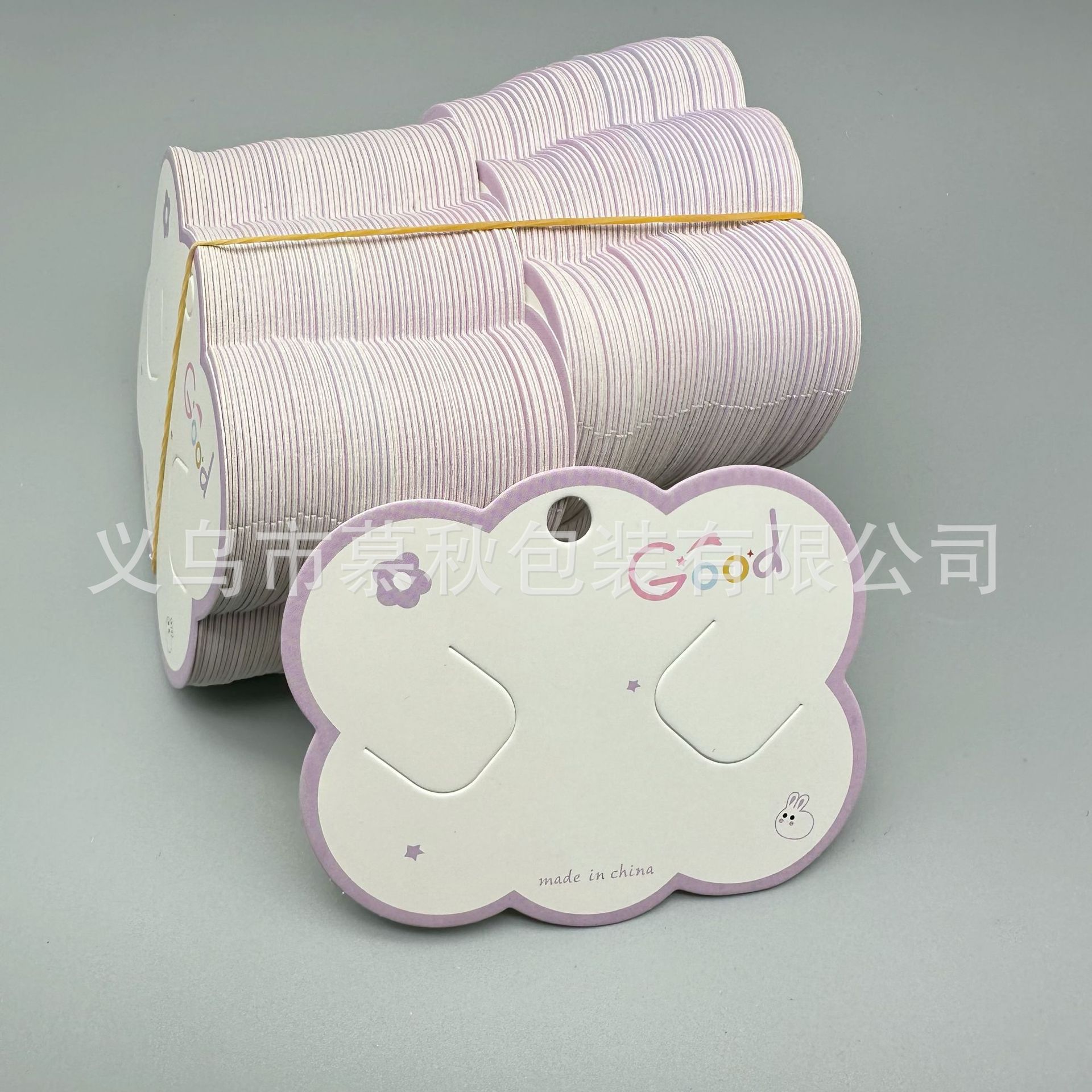 Tarjetas de papel de dibujos animados coloridos tarjetas de cabello nubes tarjetas Crown tarjetas de auriculares para niños tarjetas de pulsera de forma de dedo tarjetas de exhibición tarjetas de anillo