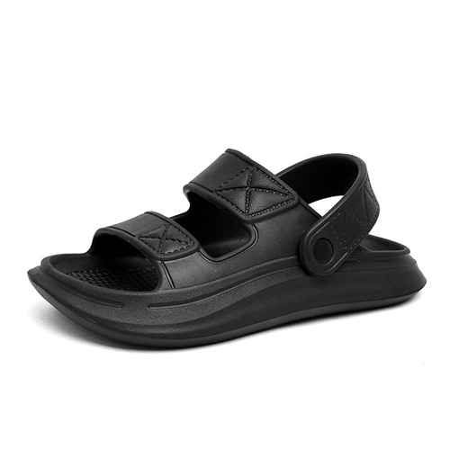 3701 men's and women's sandals, two-wear shoes, beach sandals and slippers, EVA platform slippers, outdoor leisure sports half-slippers