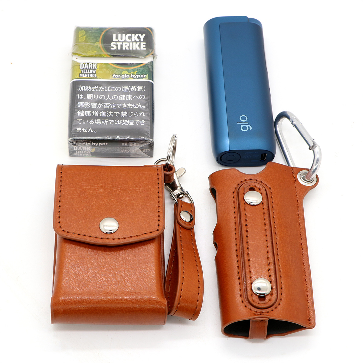 The portable Glo Hyper Pro carrying case can be used separately. The GLO leather case is available for dropshipping across borders.