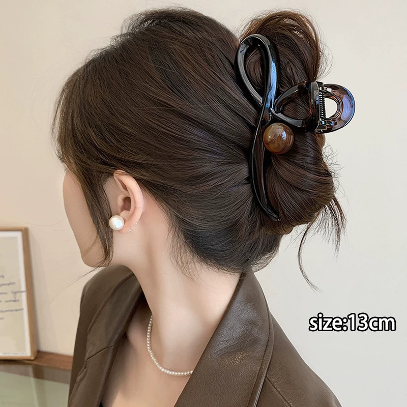 Заколка для crab hair, большая акула зажим, яркий запоминающийся стиль, наборы размеров (7–15 см)