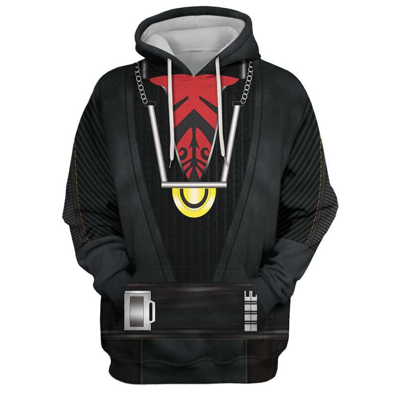 2021 New Arrival New Star Wars Darth Moore 3D Digital Print Sweater Cardigan Zipper