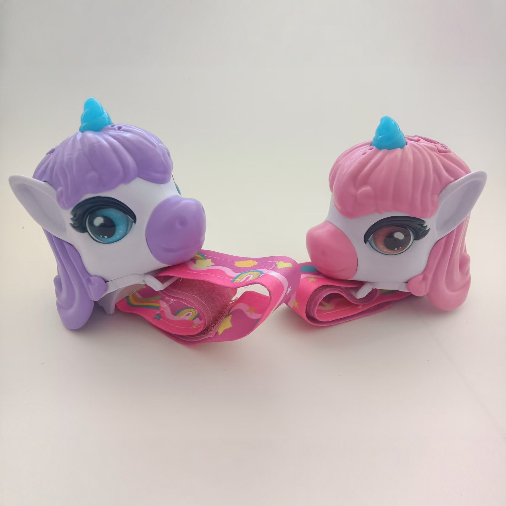 Intercomunicación transfronteriza unicornio portátil intercomunicación de reloj araña para niños juguetes buscapersonas inalámbricas