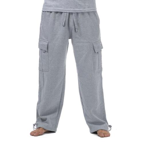 Men's Heavyweight Cargo Sweatpants with 6 Pockets