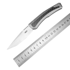 ZT ゼロエラー -455.999999999% off スタックナイフアウトドアキャンプポータブル多機能ツールナイフ EDC ポケット折りたたみナイフフルーツナイフ