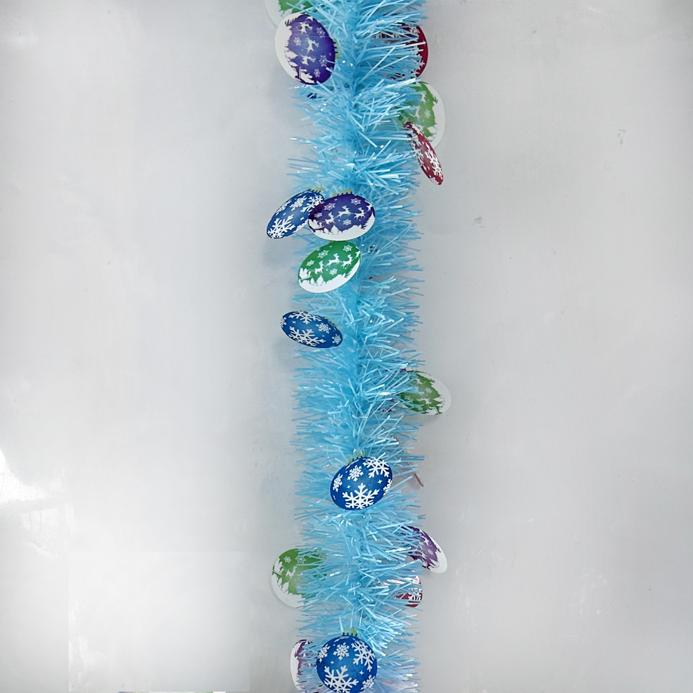 Nuevos productos transfronterizos Amazon de Navidad fiestas de artículos de color decoración de color