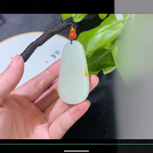 Jinyutang Xinjiang Hetian Jade Manjushri Bodhisattva Jade Is Delicate and Oily, and the Workmanship Is Exquisite 62.7*33*9.5mm