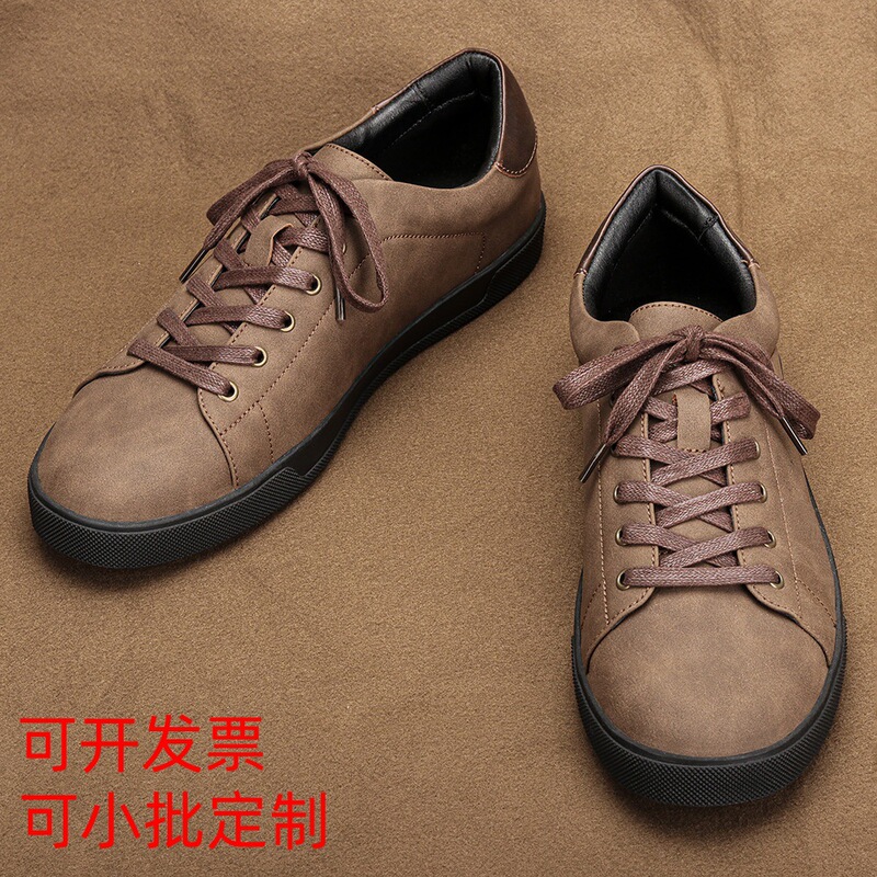 Cross-Border Men's Lightweight Sneakers Spring and Autumn New Casual Leather Shoes Men's Shoes Fashion Casual Shoes for Men Cross-Border Men's Lightweight Sneakers Spring and Autumn New Casual Leather Shoes Men's Shoes Fashion Casual Shoes for Men