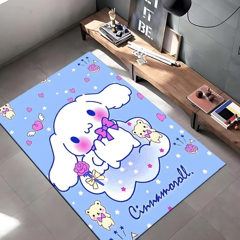 Cartoon Cute Jade Dog Home Living Room Carpet Sofa Coffee Table Mat Children's Room Large Area Full Crawling Mat