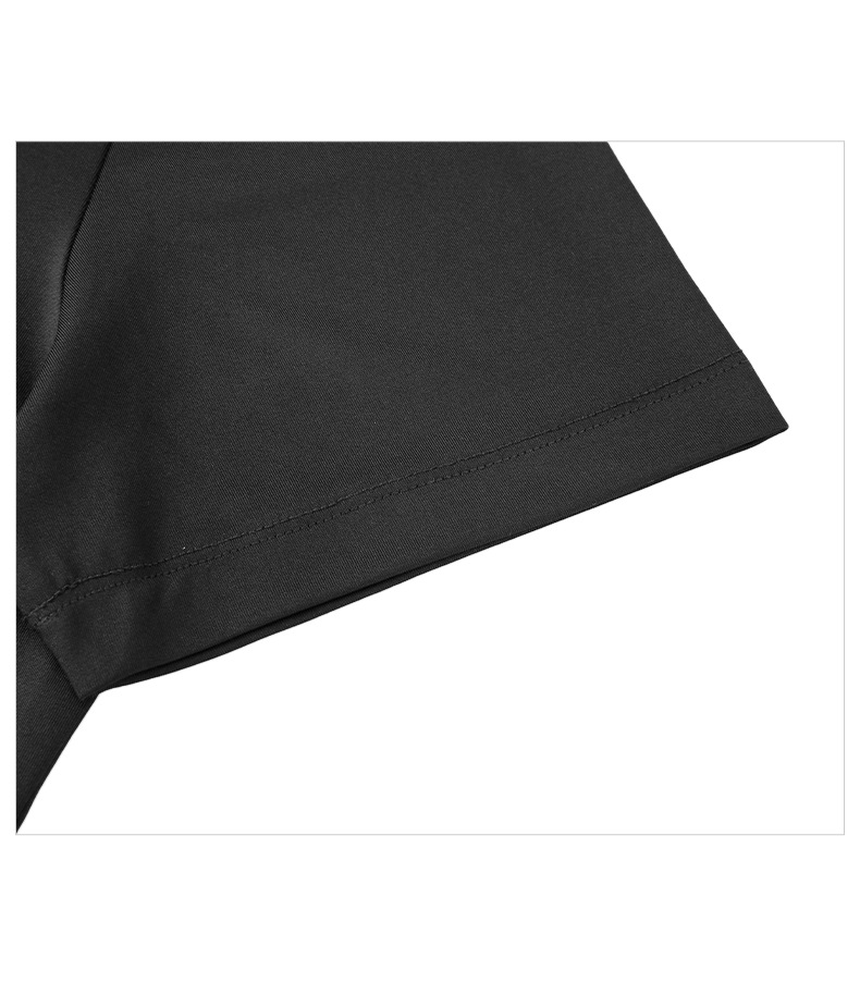 Áo thun nam polo ngắn tay PGM phối màu tương phản mùa hè — KUZ158-Quần kaki, KUZ158-Quần màu xanh hải quân, YF579-Áo màu đen, KUZ158-Quần Trắng chi tiết 12