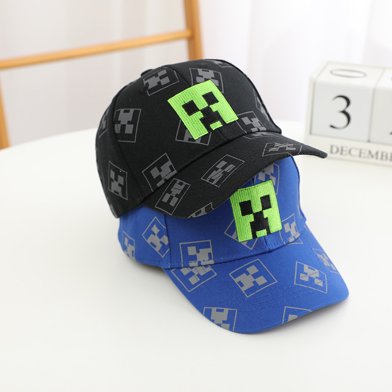 Children Unisex Basic Simple Style Plaid Embroidery Printing Baseball Cap display picture 2