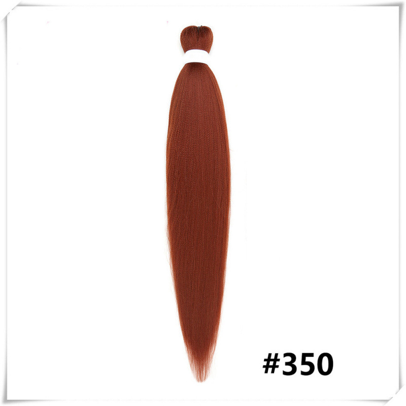 Fijo de baja temperatura de agua caliente FR Easy Braid Fibra química Trenza sucia Multicolor Negro Pechón suave y esponjoso