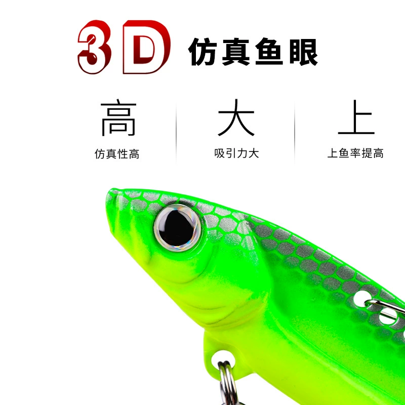 Shenshui Far Investment Metal VIB Luya Bait Laser Tibetan Dragon Dragon Deloma Water Water Water Water Pass Bass Bass Bass Portrait Bait Spot