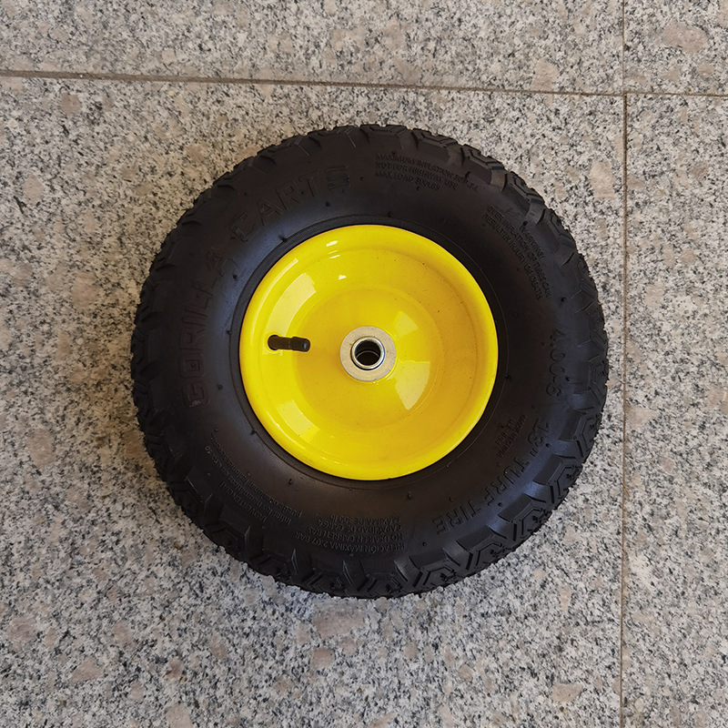 350-4充气轮实心轮手推车用