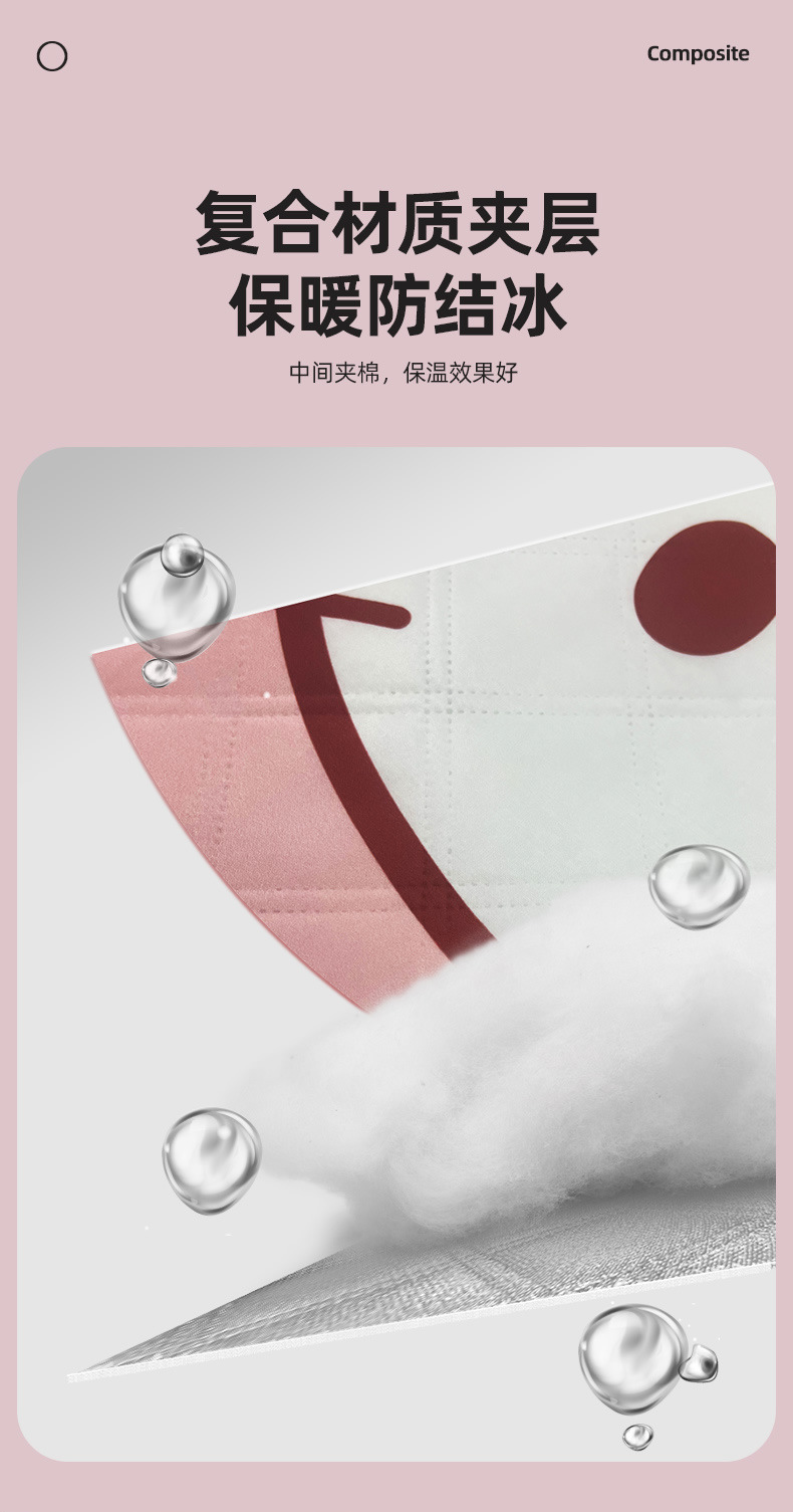 Kitty Car Front Windshield Snow Cover Snow Shield Winter Snow Cover Car Snow Shield Anti-Frost Thickeneded Car Cover