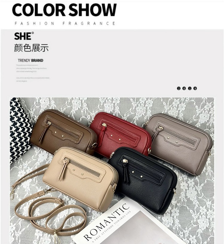 Neue Handytasche für Damen 2025 PU, neue Mama-Tasche für ältere Damen, Mini-Umhängetasche, kleine Schultertasche