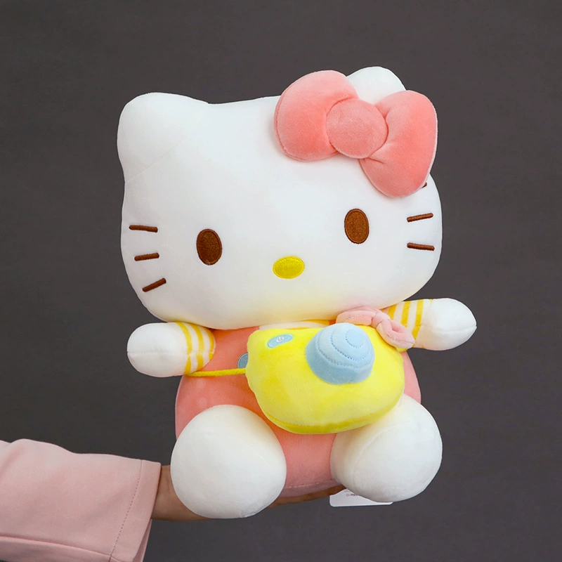 Принт Hello Kitty, милая кукла, плюшевая игрушка, подарок на день рождения