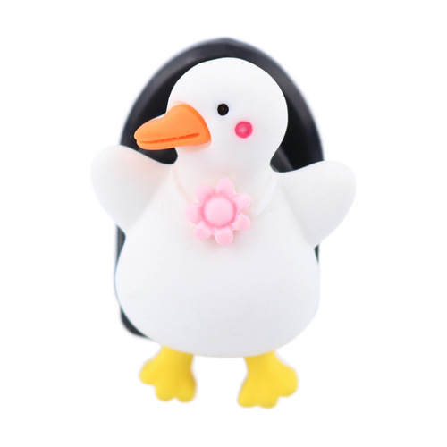 Car invisible hook creative car front row multifunctional car storage hook cute refueling duck car supplies for women