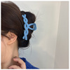 Demi-season blue crab pin, hair accessory, hairgrip, hairpins, internet celebrity