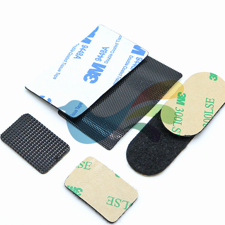 触摸屏背胶魔术贴 自粘粘扣带 带胶魔术贴 3m魔力贴