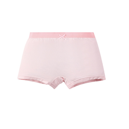 5A Grade Antibacterial Girls Lanxin Modal Underwear Boxer Shorts Summer Antibacterial Thin Children's Big Children's Seamless Short Pants 