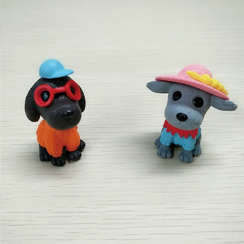 Small keychain, cartoon creative plastic accessories