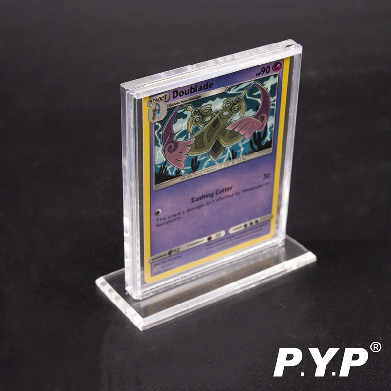 35PT Tarjeta de acrílico titular de la tarjeta estrella Bao Ke Meng MTG juego rey estrella tarjeta acrílico soporte de exhibición al por mayor