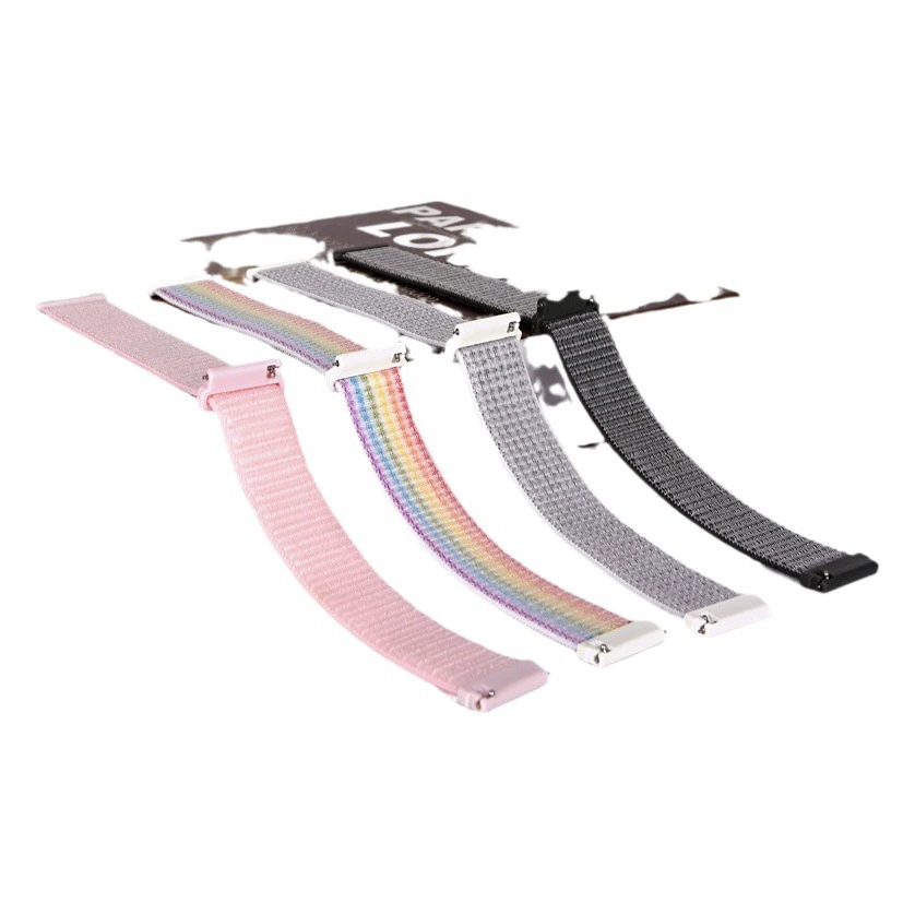 Для Jiaming Samsung watch4/5 Huawei GT2/3 универсальный ремешок нейлоновая петля 20/22 мм спортивный браслет