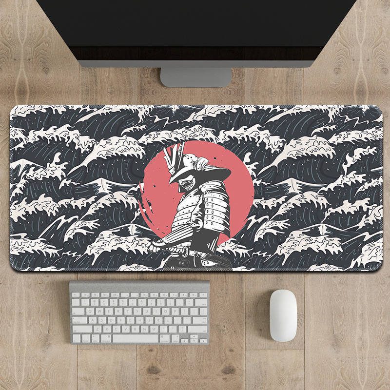 Alfombrilla japonesa Ukiyo-e con diseño de la Gran Ola