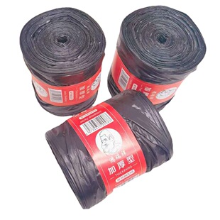 Two yuan store large roll black garbage bag thickened garbage bag two yuan department store supply wholesale